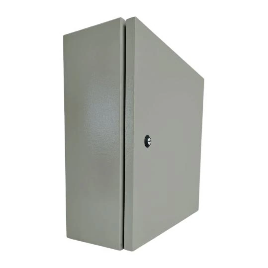 Quadro elétrico cinza